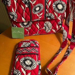 Vera Bradley purse w/ matching eyeglass case NWT